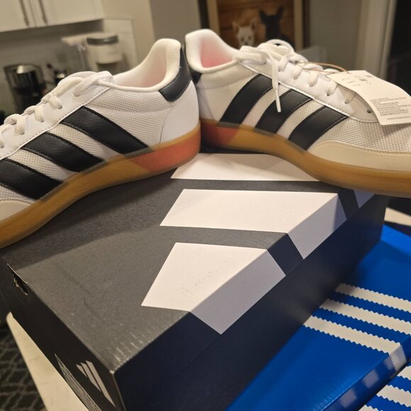 Adidas Training Spezial White Black Gum JP7392 Mens Size 12 Crossfit NEW CORDURA - Picture 5 of 16